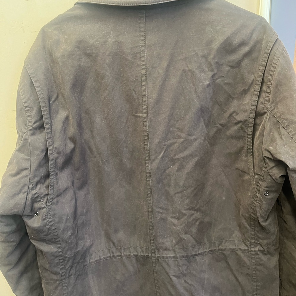 Ermenegildo Zegna vintage Brown Military Field Jacket with Quilted Liner - Picture 12 of 16